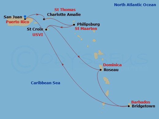 7-night Southern Caribbean Cruise