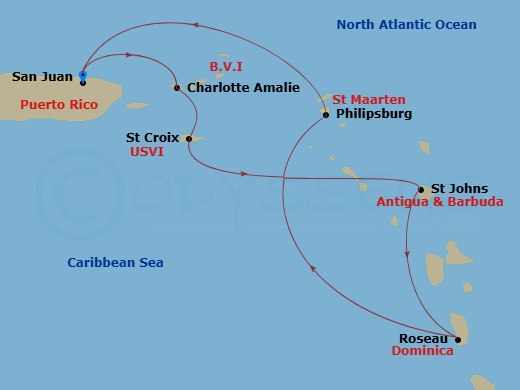 7-night Southern Caribbean Holiday Cruise