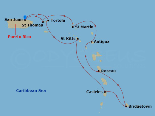 10-night West Indies Explorer Cruise