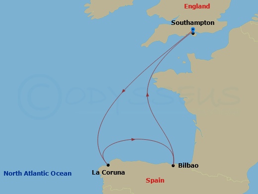 5-night Spain Cruise From Southampton