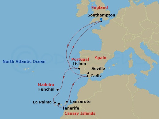 14-night The Canary Islands Cruise