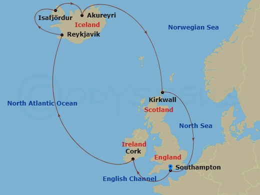 11-night Iceland & Ireland Cruise