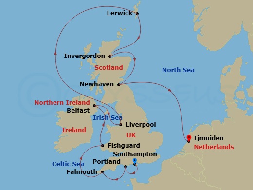 11-night Northern Europe Cruise