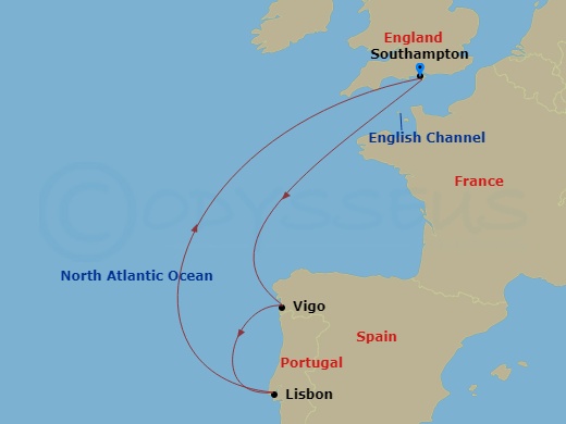 7-night Atlantic Coast And Iberia Cruise
