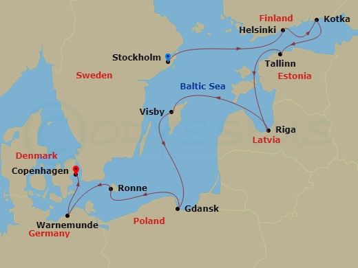 10-night Scandinavian Sensation Voyage
