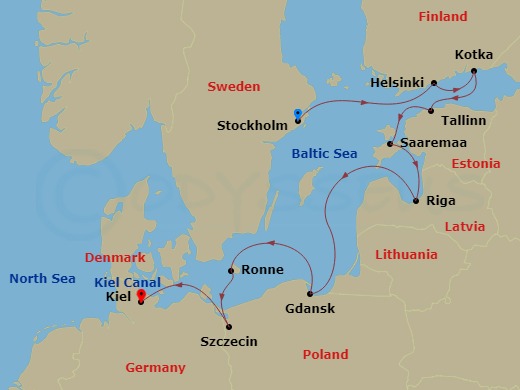 12-night Hanseatic Havens Voyage