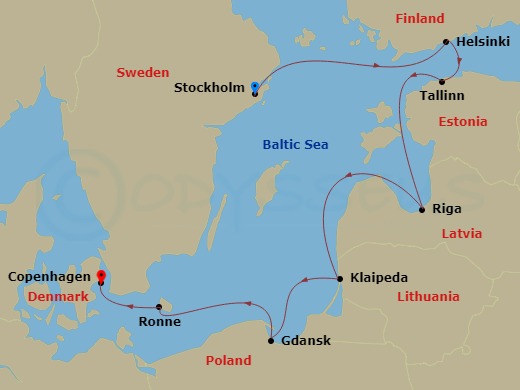 7-night Baltic Cruise