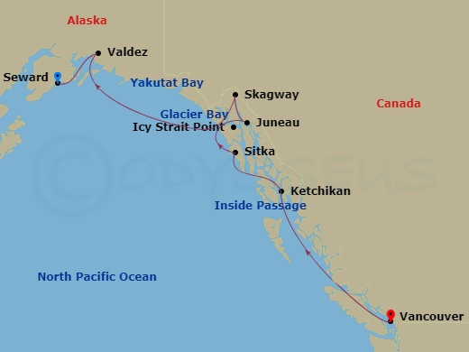 10-night Alaska & The Inside Passage Cruise