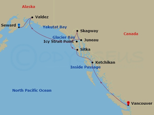 10-night Alaska & The Inside Passage Cruise 