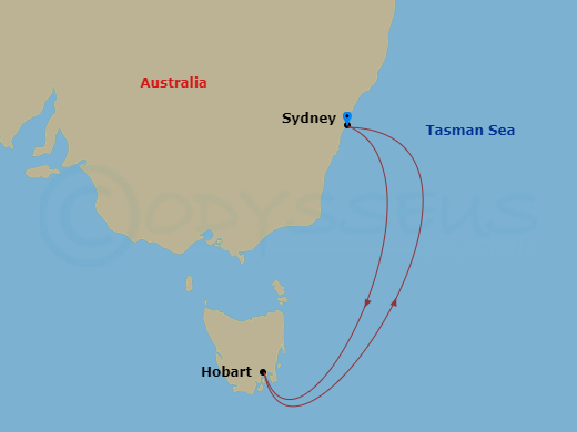 4-night Tasmania Cruise