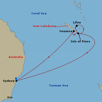 8-Day South Pacific Cruise