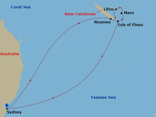 9-Day South Pacific Cruise