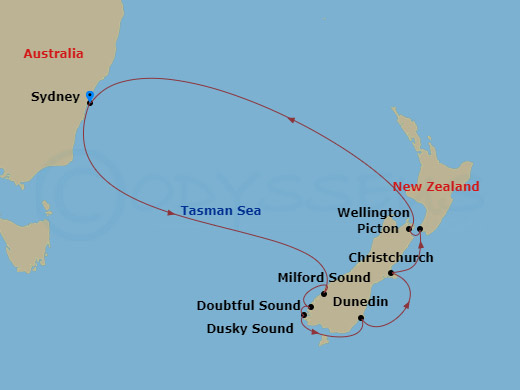 10-night New Zealand Cruise