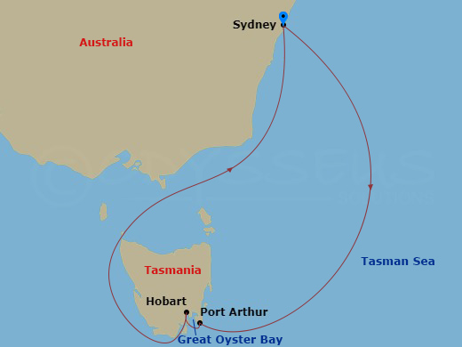 5-night Tasmania Cruise
