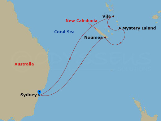9-night South Pacific Cruise