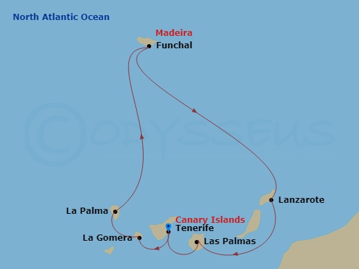 10-night Canary Islands Idyll Cruise