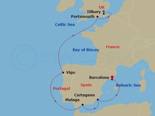 7-night Iberian Explorer Cruise
