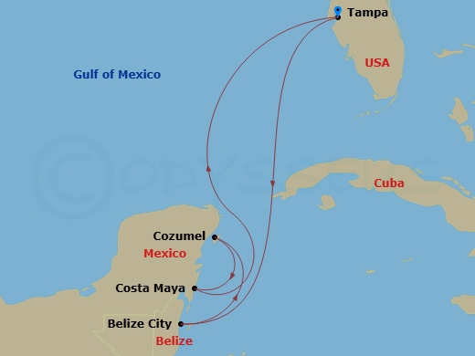 7-night Western Caribbean Cruise