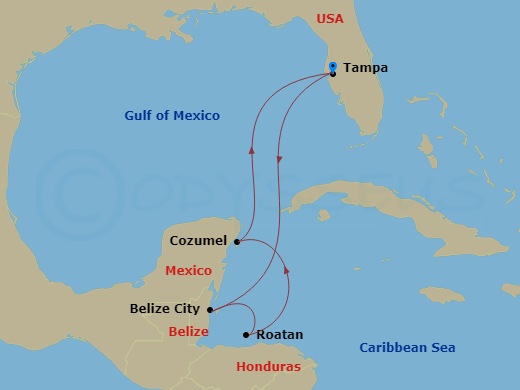 7-night Western Caribbean Cruise