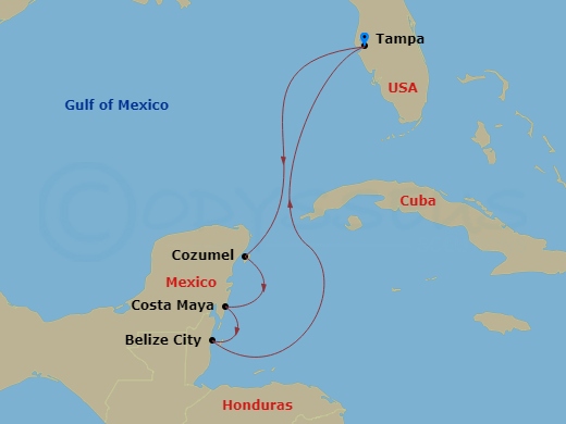 7-night Western Caribbean Cruise