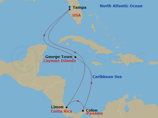 8-night Exotic Western Caribbean Cruise