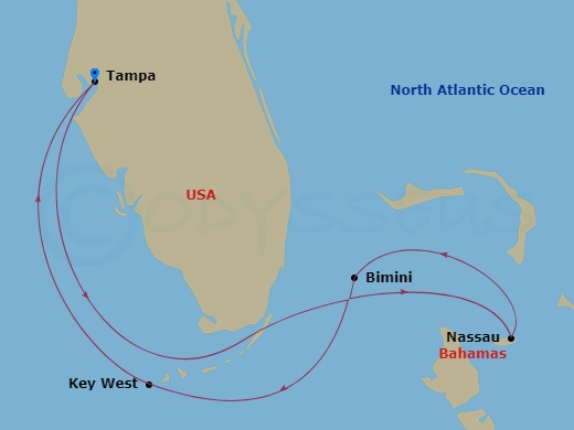 7-night Key West & Bahamas Cruise
