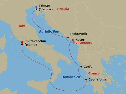 7-night Greece And Adriatic Cruise