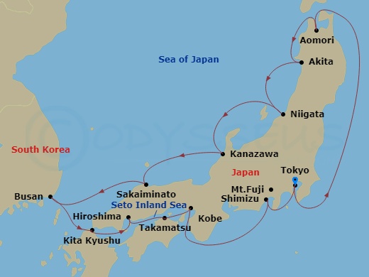 15-Night Japan Intensive Voyage