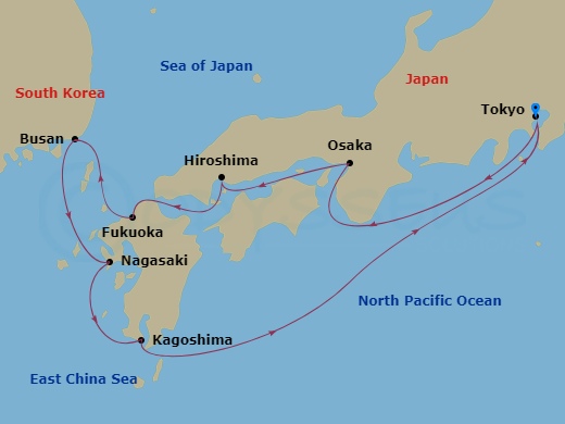 10-night Japan Cruise