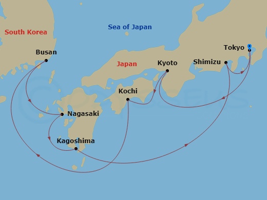 12-night Best Of Japan Cruise