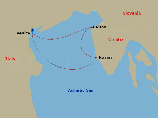 3-night Croatia & Slovenia Cruise