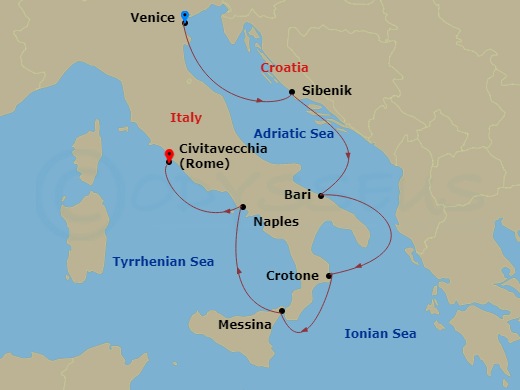 7-night Italian Sojourn Cruise