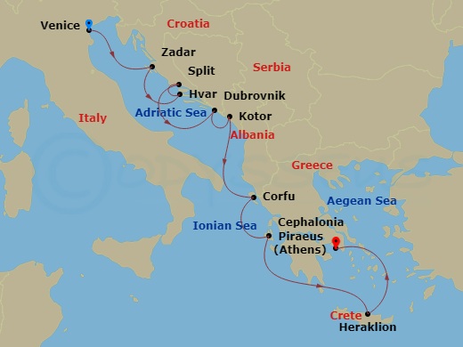 10-night Mediterranean Cruise