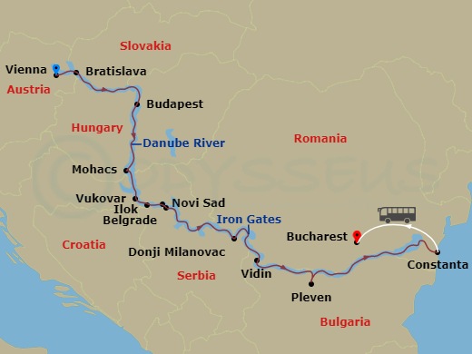 16-night Capitals of Eastern Europe Cruise/Land Package
