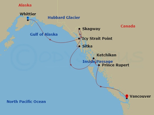 8-night Explorer's Alaska Voyage