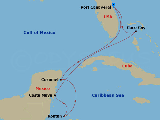 7-night Western Caribbean & Perfect Day Cruise