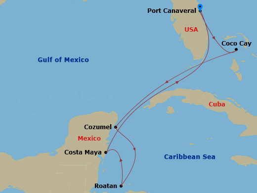 7-night Western Caribbean & Perfect Day Holiday Cruise