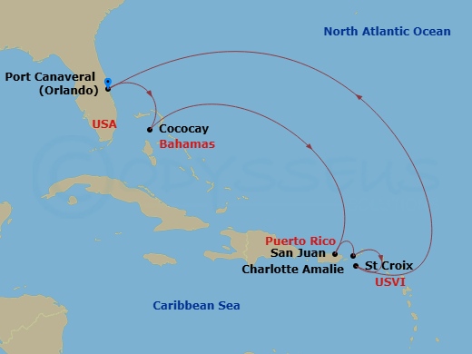 8-night Eastern Caribbean & Perfect Day Cruise