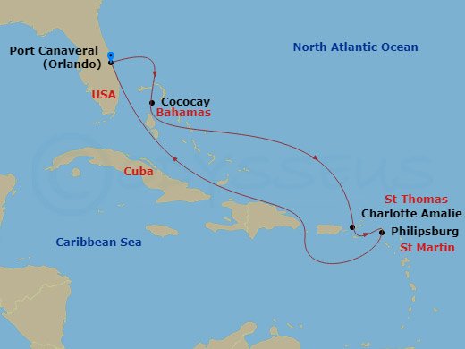 7-night Eastern Caribbean & Perfect Day Cruise