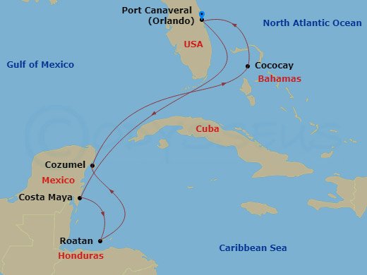 7-night Western Caribbean & Perfect Day Cruise