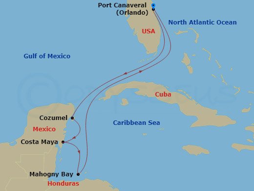 7-night Western Caribbean Cruise