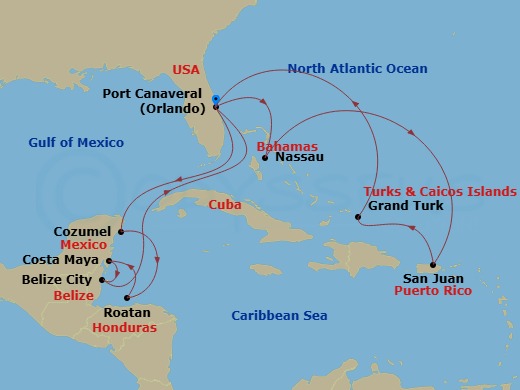 14-night Caribbean East/West Adventurer Cruise