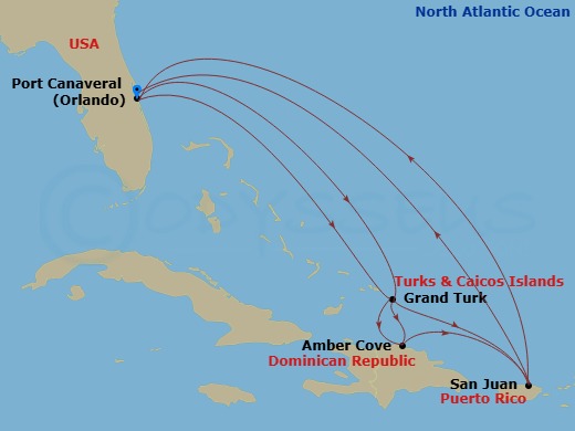 14-night Eastern/Western Caribbean Adventurer Cruise
