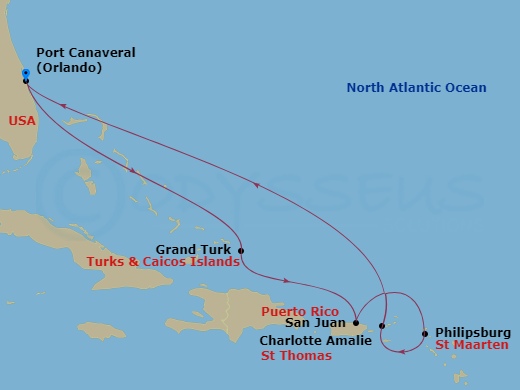 8-night Exotic Eastern Caribbean Cruise