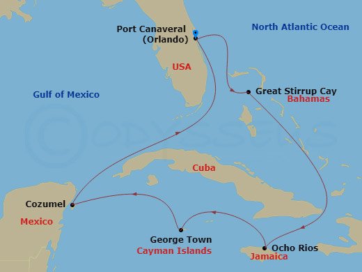 7-night Western Caribbean & Bahamas Cruise