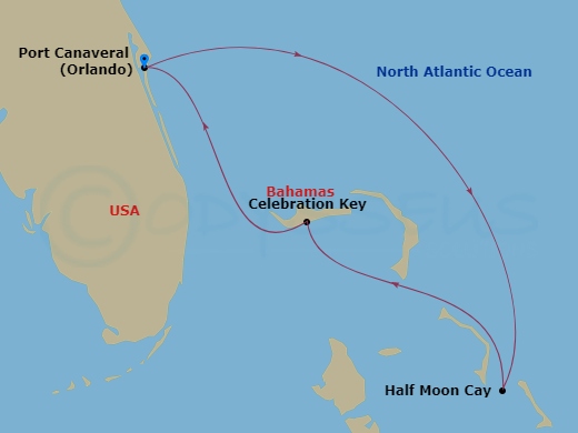 4-night Bahamas Cruise