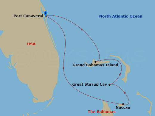4-night Bahamas: Great Stirrup Cay & Nassau Cruise