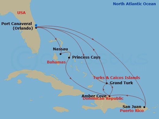 14-night Eastern/Western Caribbean Adventurer Cruise