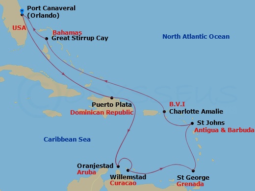 11-night Caribbean Cruise