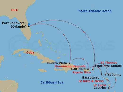 10-night Southern Caribbean Cruise